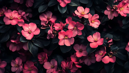 Coral Blooms Ignite Shadow Garden Theater.