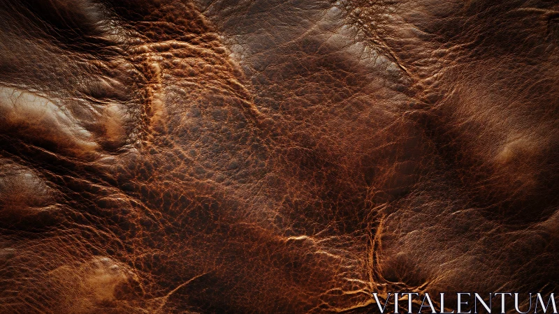 Distressed brown leather texture with rich organic patina.
