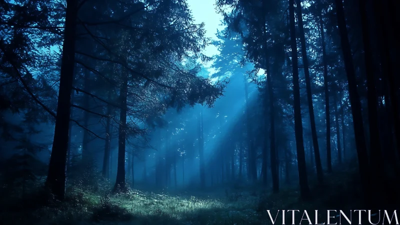 Twilight Cathedral: Where Ancient Pines Whisper Secrets.