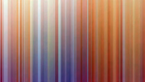 Chromatic vertical bands in warm gradient minimalist abstraction.
