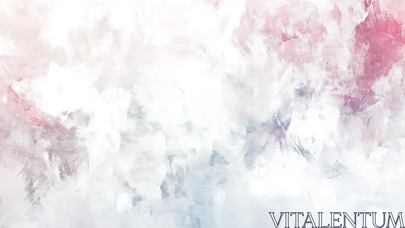 Soft Pastel Abstract Texture with Gentle Brush Strokes.