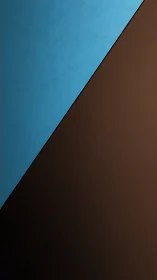 Diagonal blue and brown geometric textured minimalism.