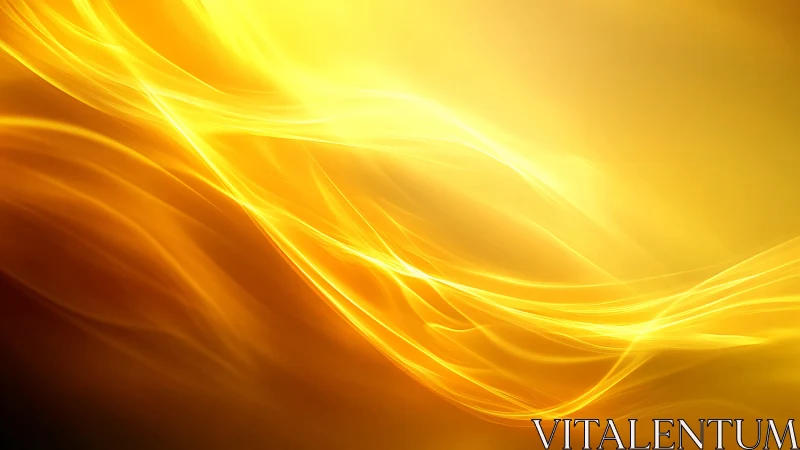 Abstract light rays with layered gradient effect and flowing motion