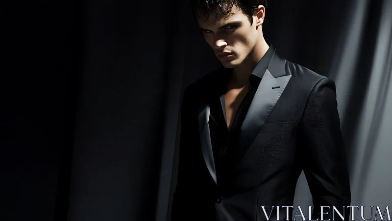 Midnight tailored shadow studies the light like a secret