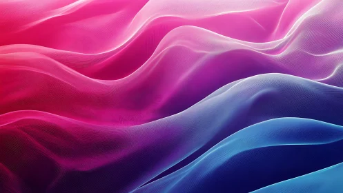 Radiant waves of color flowing in soft digital harmony.
