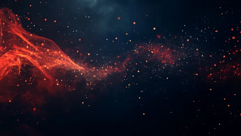 Kinetic Particle Dispersion with Radiant Energy Emission Field.