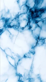 High-key blue marble texture with diffuse veining patterning.