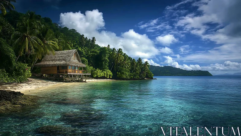 Thatched Haven Nestles Where Turquoise Dreams Meet Jungle Whispers