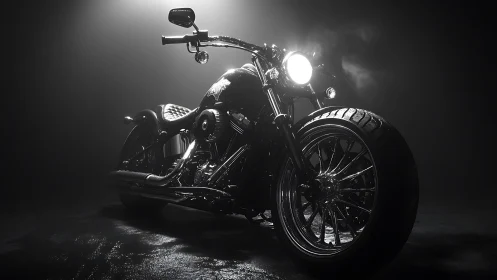 Midnight cruiser poised for a quiet burst of freedom.