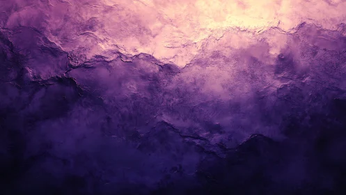 Violet abstract water texture shimmers in soft glowing light