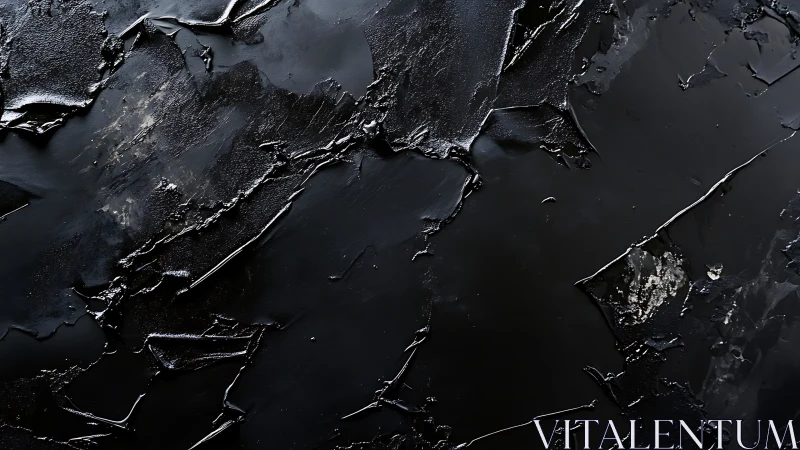 Midnight textures gliding across a glossy black canvas.