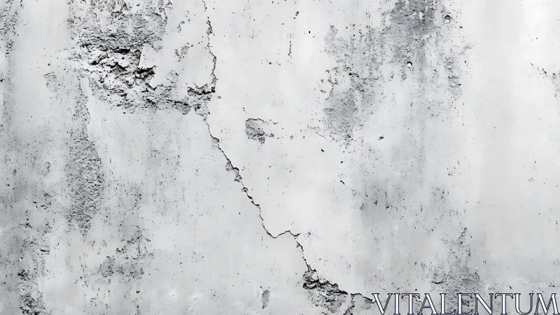 Weathered concrete wall with gentle cracks and quiet charm.