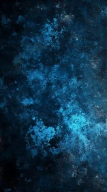 Deep textured blue abstract background with rough surface.