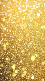 Glittering gold bokeh drifts like stardust across the frame