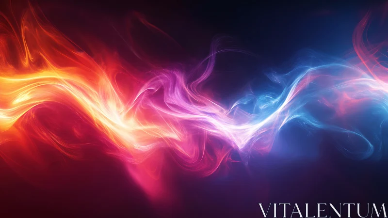 Luminous Energy Wave Dance.