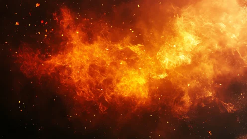 Turbulent Pyroclastic Combustion Matrix: Fluid Dynamics of Intense Thermal Energy.