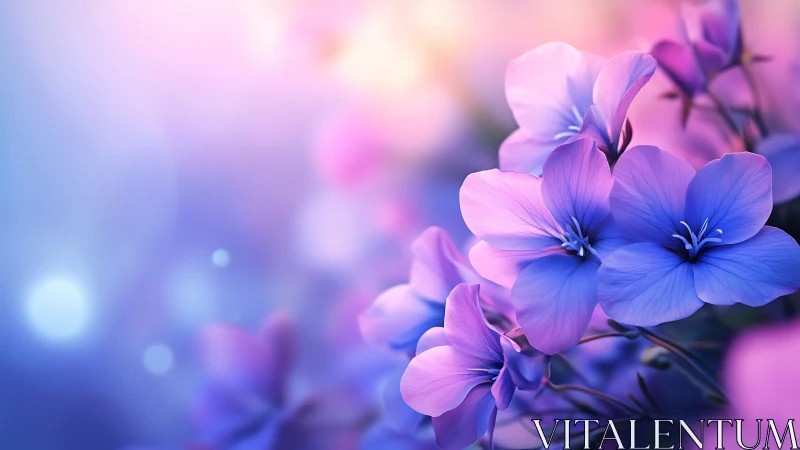 Dreamy Blossoms in Soft Hues.