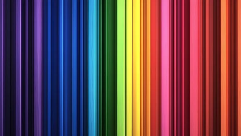 Vertical chromatic bands form a high-contrast RGB spectrum field