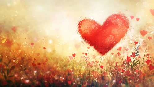 A Heart's Golden Dream Blooms.