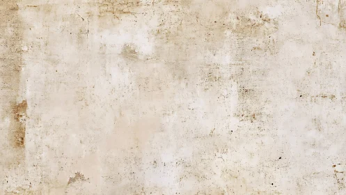 Weathered plaster wall quietly collects stories of time