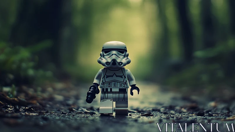 Tiny Hero's Journey Through the Forest.