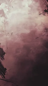 Muted abstract maroon gradient with rough brush textures.