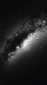 Dense star field shows bright galactic band across frame