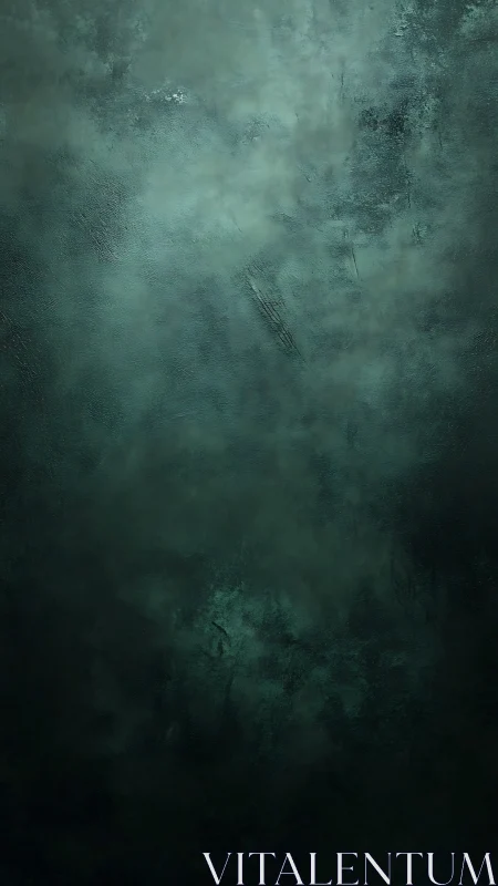 Dark green textured background shows uneven cloudy surface