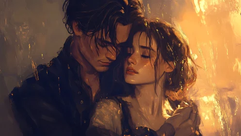 Dual Portrait Illumination: Chromatic Golden-Hour Rendering with Atmospheric Depth