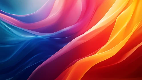 Silken rivers of color weaving dusk into sunrise light.