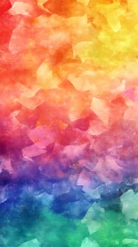 Multicolor abstract watercolor gradient background art.