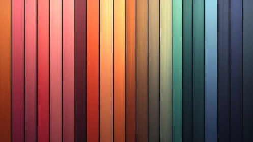 Vertical color bars form smooth warm to cool gradient.