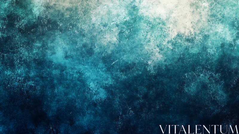 Textured teal gradient evoking oceanic atmospheric depth.