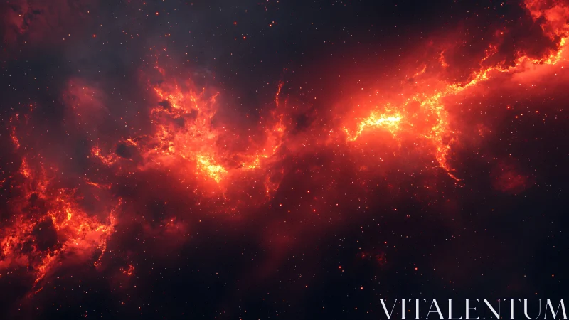 Solar river of molten starlight carves through cosmic night