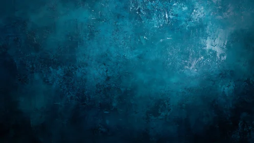 Deep teal abstract texture suggests calm yet mysterious depth