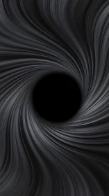Velvet Event Horizon Swirling Into a Silent Midnight Core.