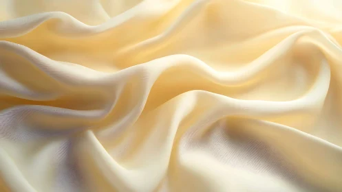 Macro wavefield of ivory textile folds under soft diffusion.