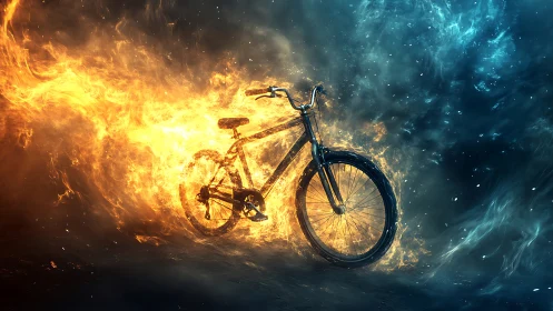 Bicycle Traversing Polarized Fire and Cryogenic Energy Interfaces