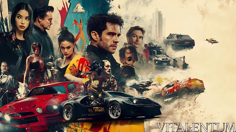 Turbocharged renegades orbit a storm of neon-slick mayhem