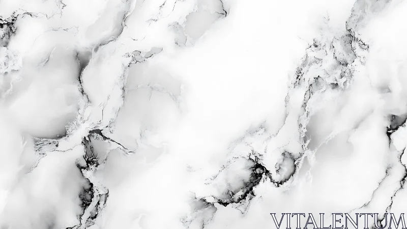 White marble slab shows delicate gray veining and soft depth