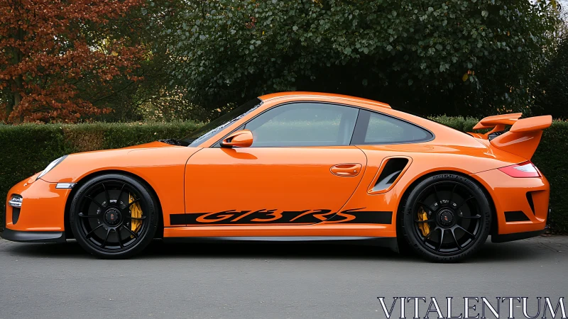 Blazing orange track missile poised for neighborhood liftoff.