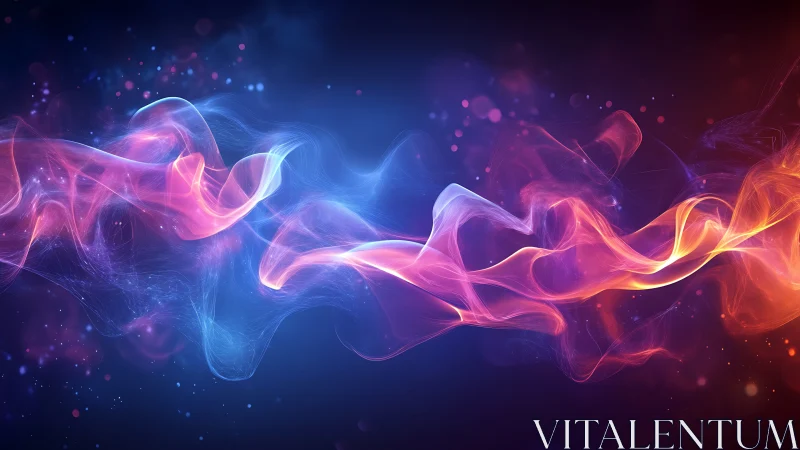 Bicolor luminous energy waves on dark gradient cosmic field