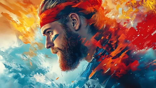 Warpainted runner carves through twin storms of fire and ice