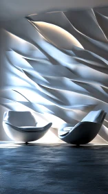 High-Gloss Sculptural Forms: Parametric Surface Rendering with Dynamic Illumination