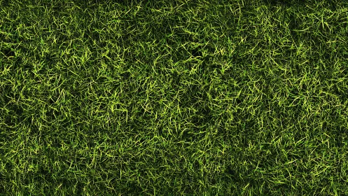 Dense green grass texture fills frame with tangled blades