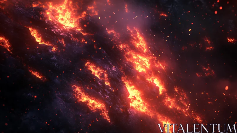 Inferno Network: Blazing Fire Fractal Streams.