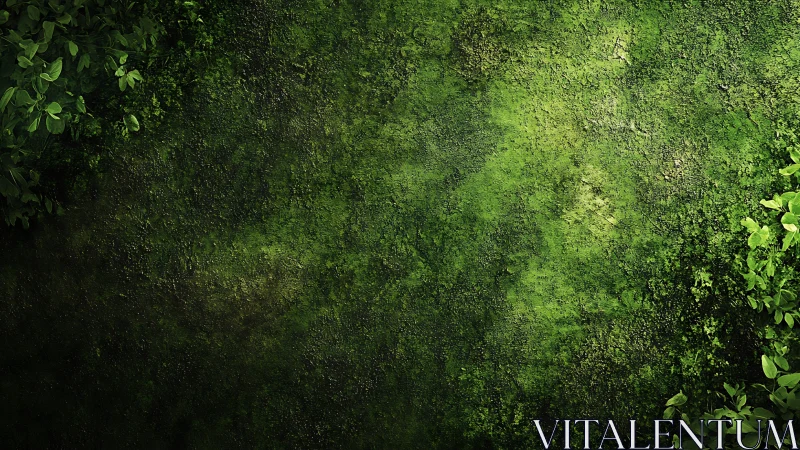 Verdant Whispers: Emerald Foliage Cathedral Emerges.