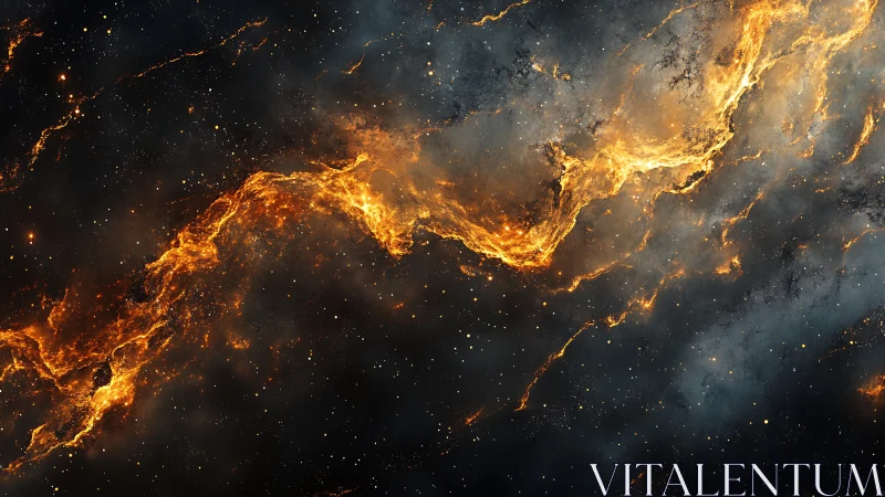 Cosmic Fire Filaments: Nebular Combustion Network.