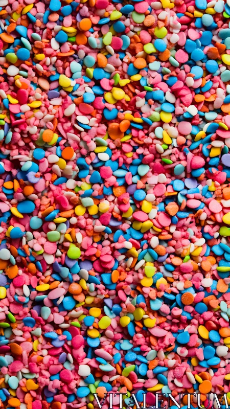 Vibrant Polychromatic Spheroid Aggregation with Saturated Chromatic Distribution