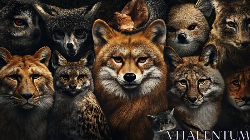 Predators Converge: Forest Kings Meet Desert Hunters.